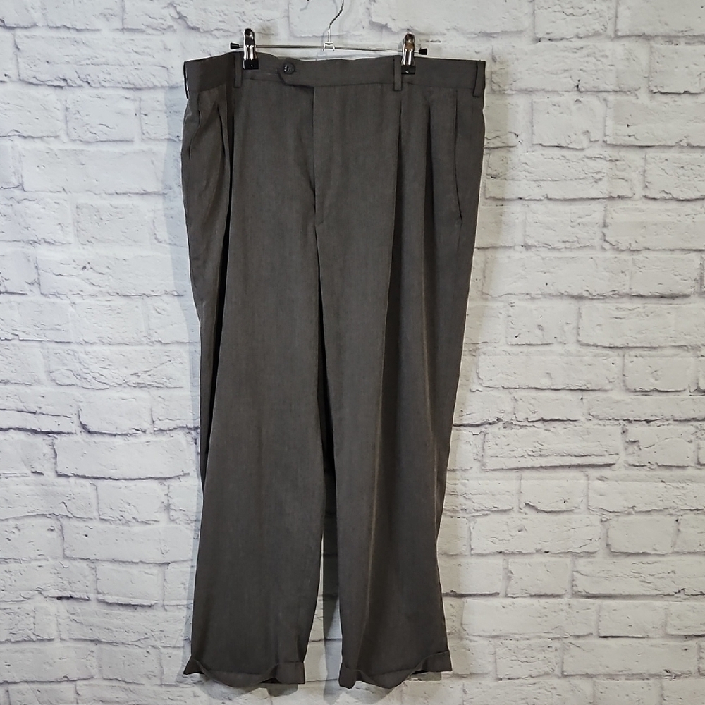 Stafford Gray Men's Dress Pants